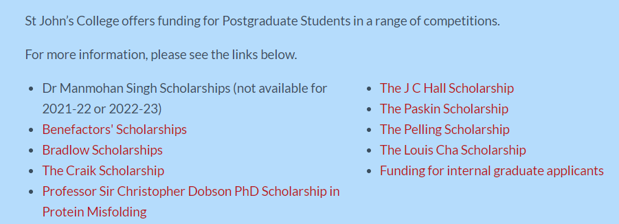 Dr. Manmohan Singh Scholarships