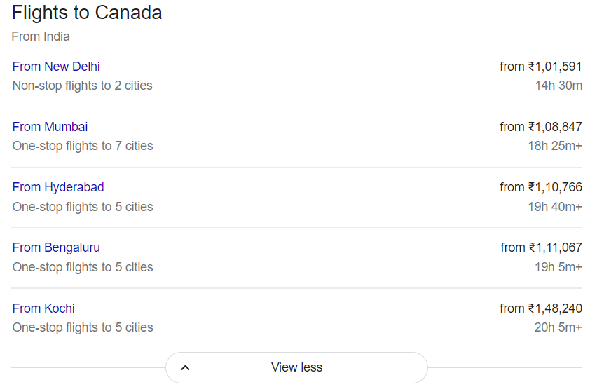 Medical Test and Flight Tickets Cost to Study in Canada