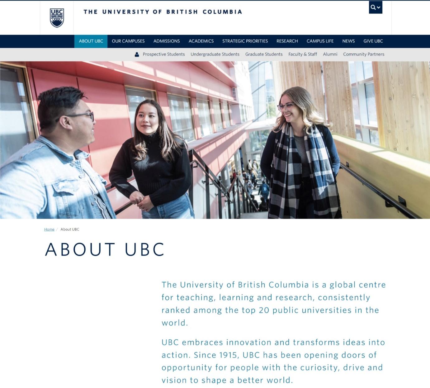 University of British Columbia