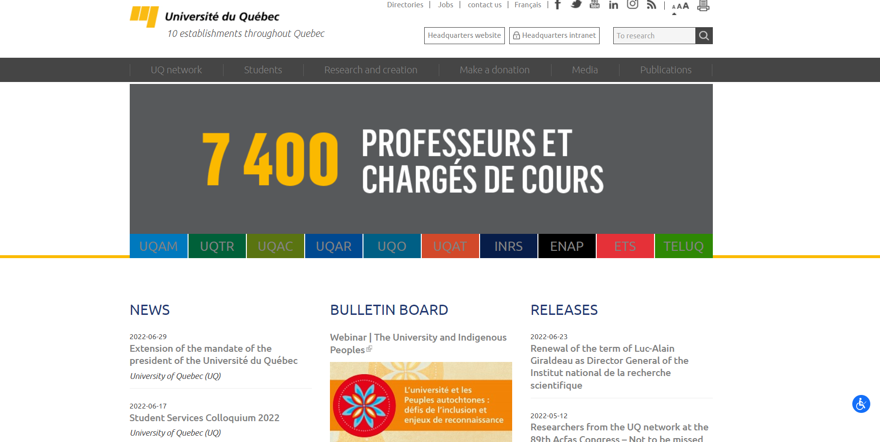 University of Quebec