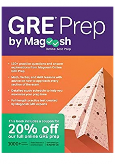 Magoosh GRE Prep Book
