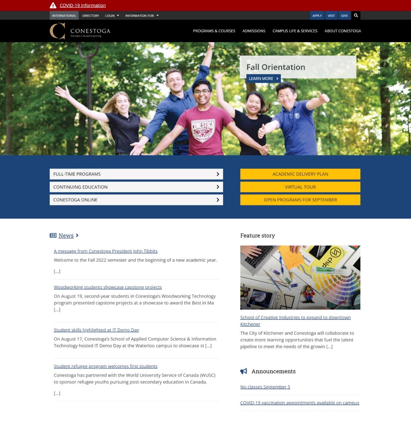 Scholarships Offered By Conestoga College For International Students 