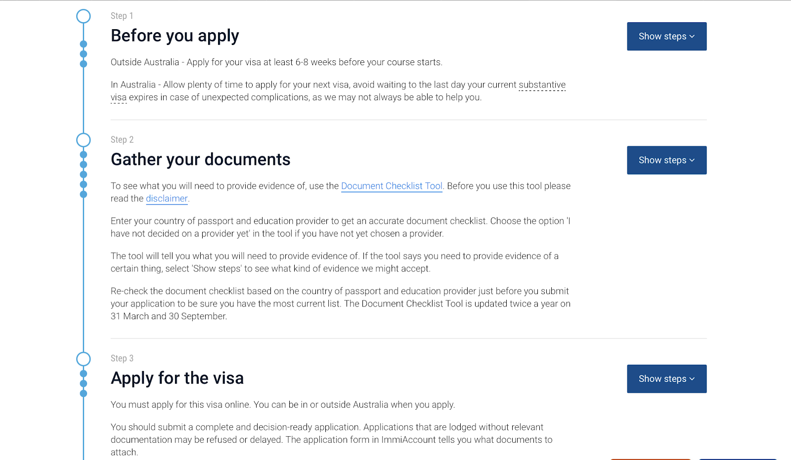 SOP for Australia student visa