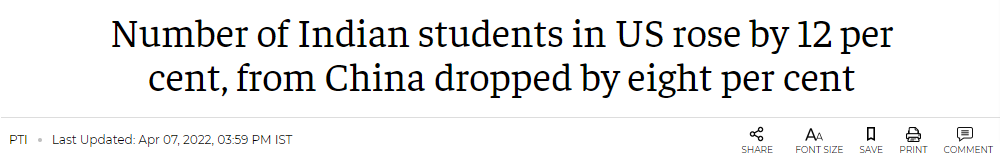 International Students Bridge the Gap Left by the Drop in Domestic Applications