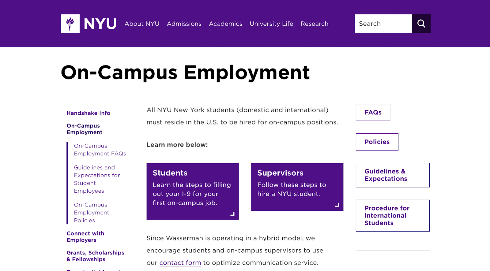 Apply for a Job