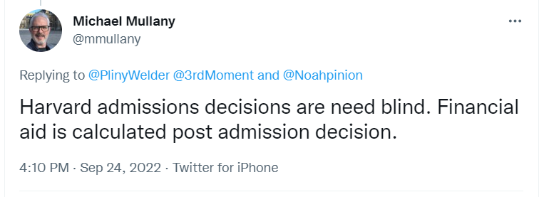 Need-blind admission – what does it mean