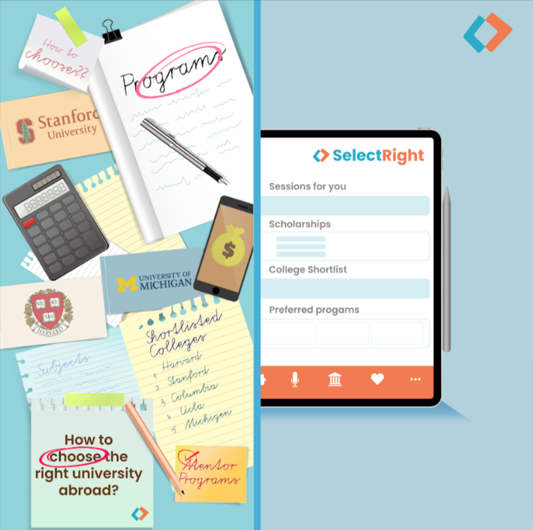 Choose the right university with selectright