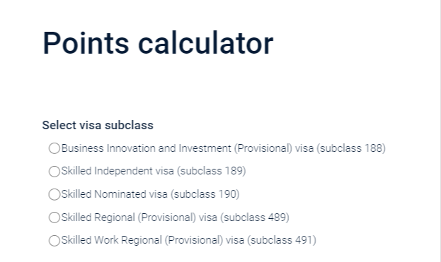 points calculator for pr