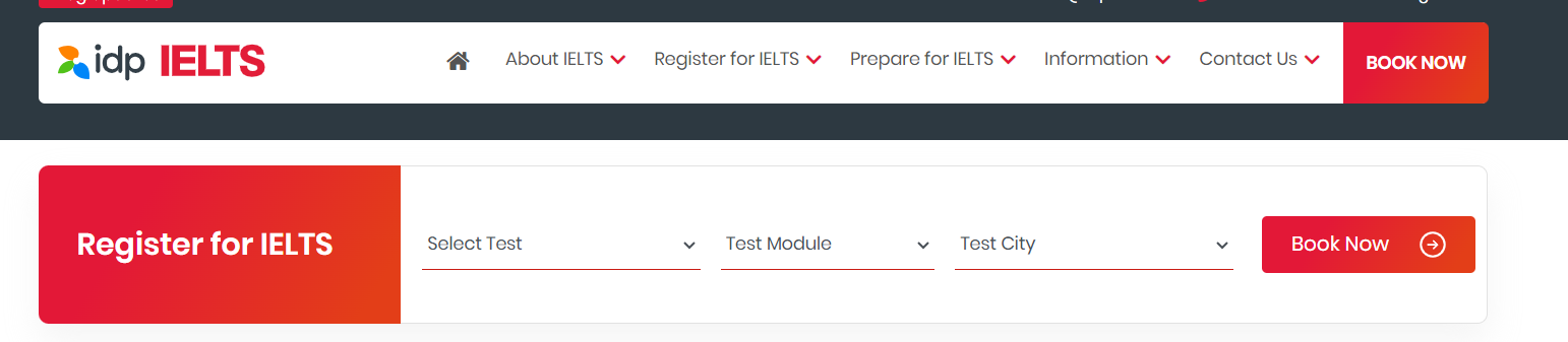 IDP IELTS registration
