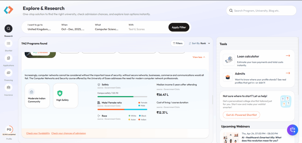  Stress-Free University Shortlisting for Study Abroad with GradRight