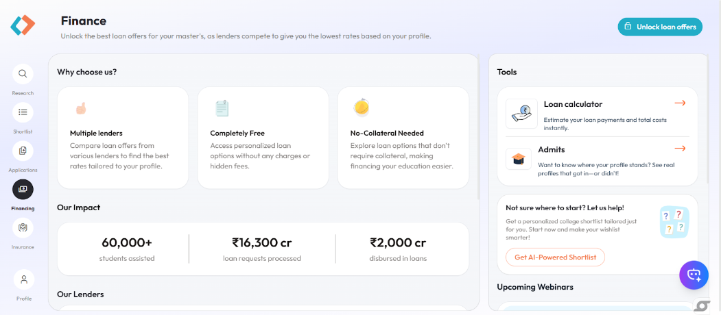 Financing Gradright's Loan tool